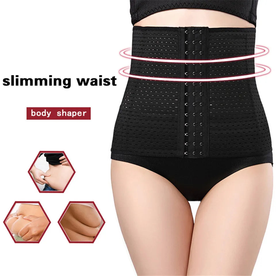 Original Colombian Girdles For Women Mesh Waist Trainer Bustier Belly Shaping Waist Cincher Tummy Reductive Shapewear