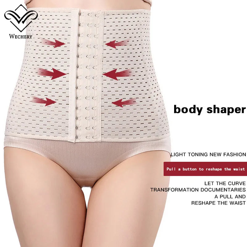 Original Colombian Girdles For Women Mesh Waist Trainer Bustier Belly Shaping Waist Cincher Tummy Reductive Shapewear