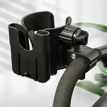 Phone Cup Holder for Baby Carriage 360 Rotate Coffee Milk Water Bottle Support Adjustable Baby Pram Stroller Accessories