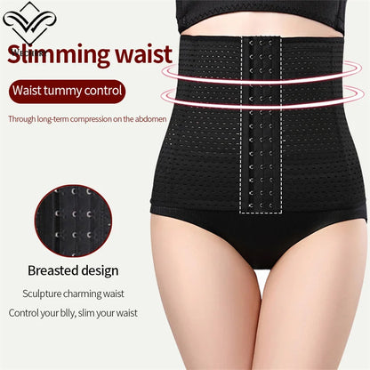 Original Colombian Girdles For Women Mesh Waist Trainer Bustier Belly Shaping Waist Cincher Tummy Reductive Shapewear